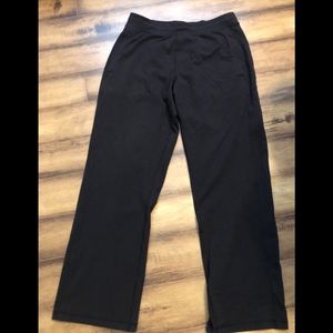 Lululemon men’s black sweats. Large